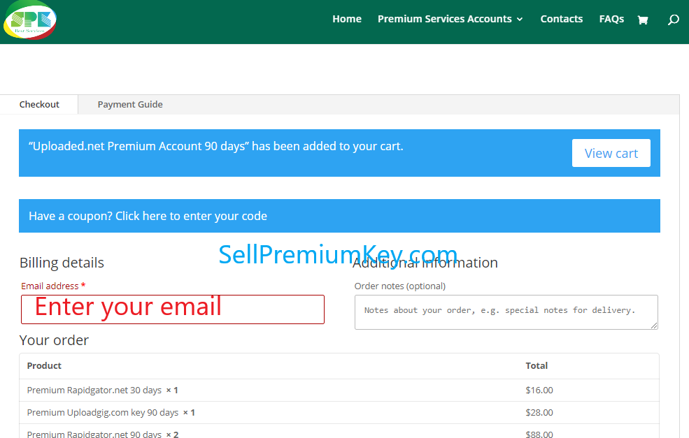 How to Buy Premium keys / Account via paypal Buy Premium Key with